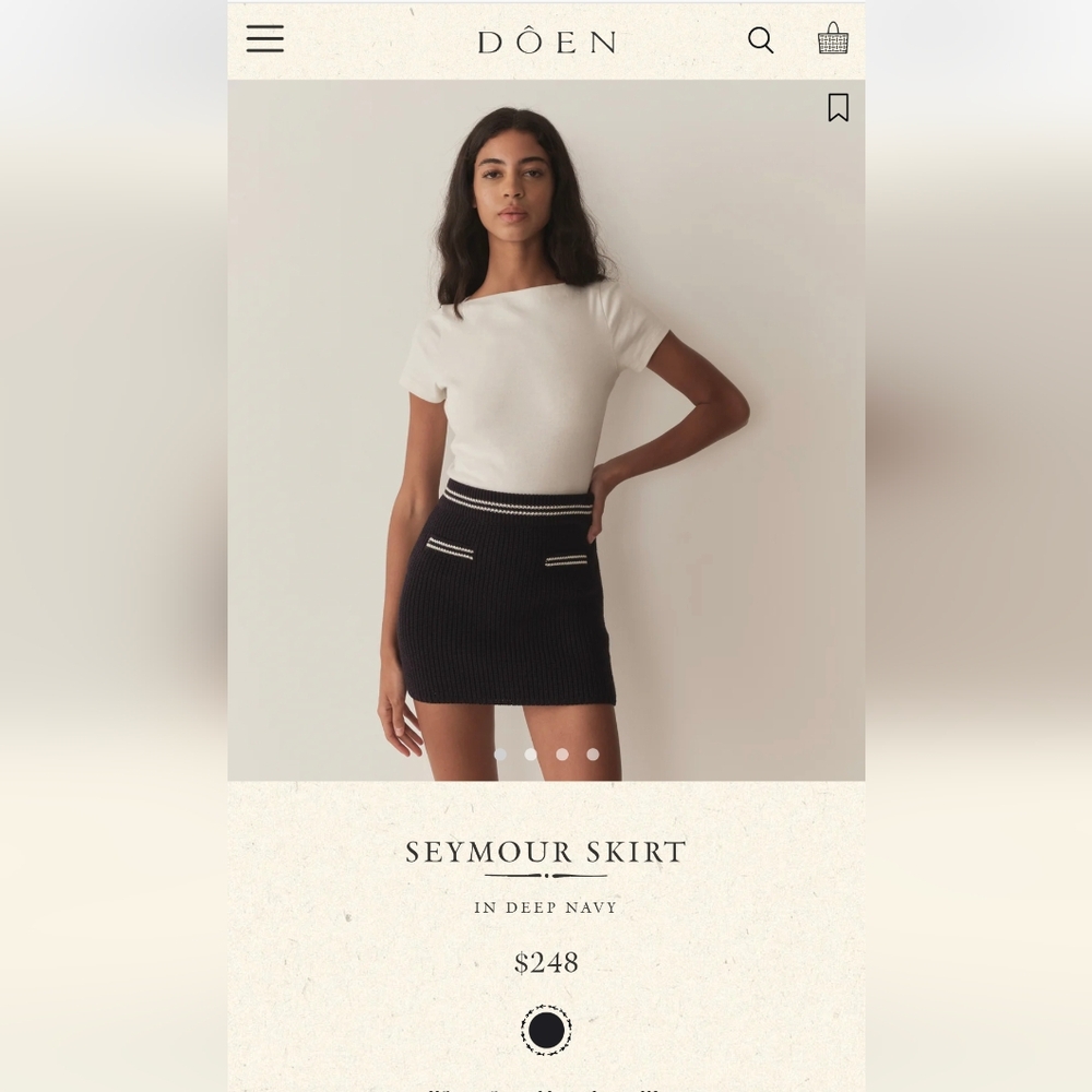 Down Seymour Skirt